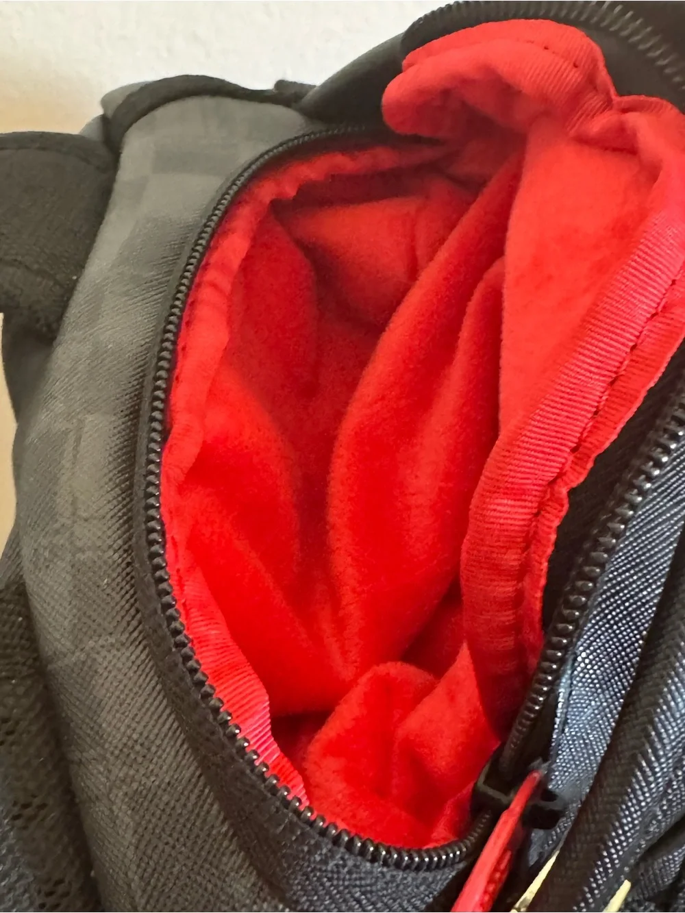 Sprayground Midnight Shadow Dixv Backpack Scribble Black Book bag pre owned